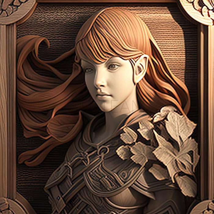 3D model Fire Emblem Echoes Shadows of Valentia game (STL)